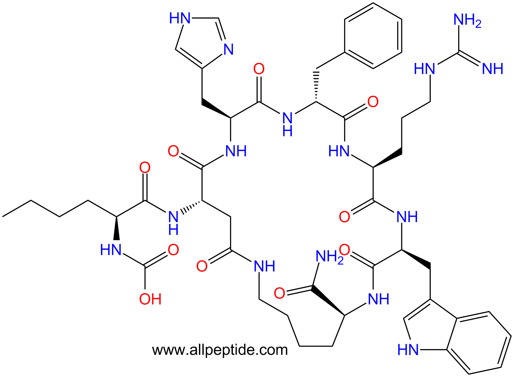 专肽生物产品Melanotan (MT)-II121062-08-6