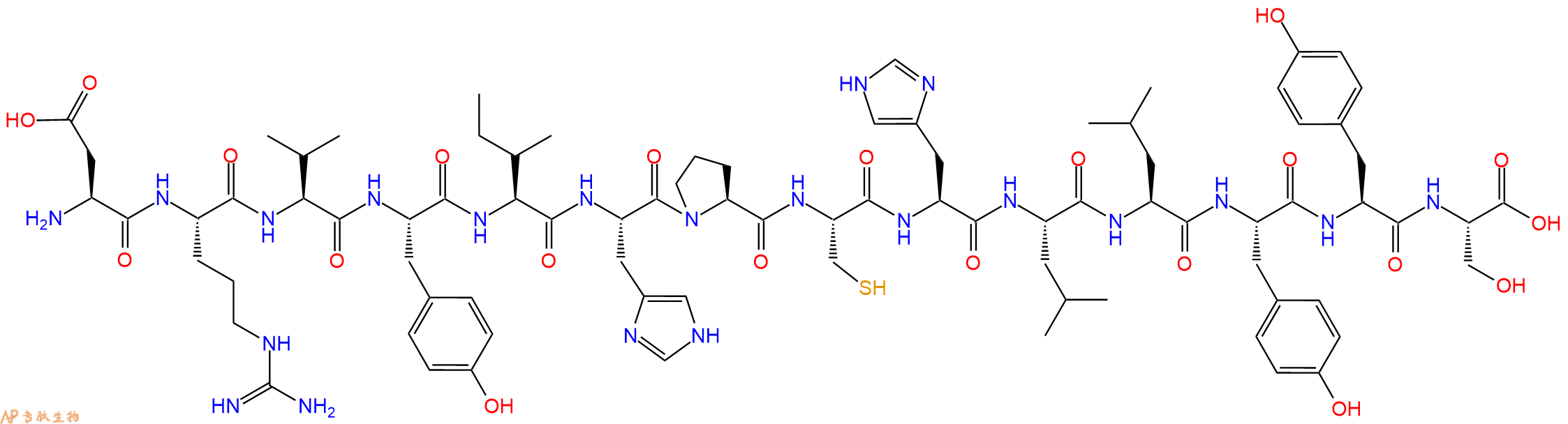 专肽生物产品[Cys8]ReninSubstrateTetradeca Peptide , rat