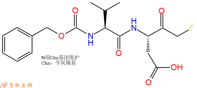 专肽生物产品二肽FMK修饰肽：Z-Val-DL-Asp-FMK582316-00-5