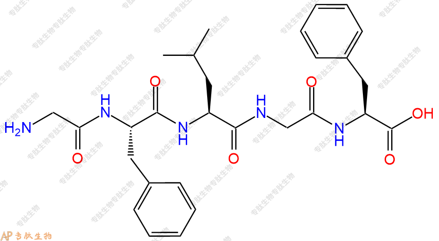 专肽生物产品五肽Gly-Phe-Leu-Gly-Phe104845-54-7