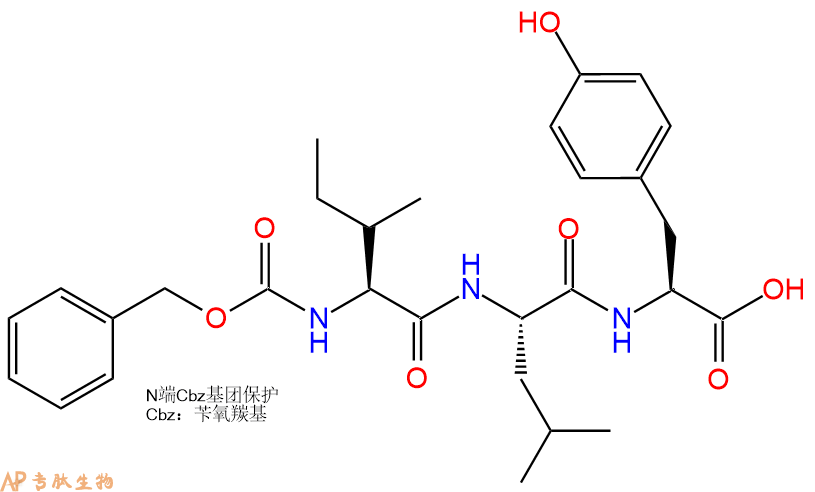 专肽生物产品三肽Cbz-Ile-Leu-Tyr110338-23-3