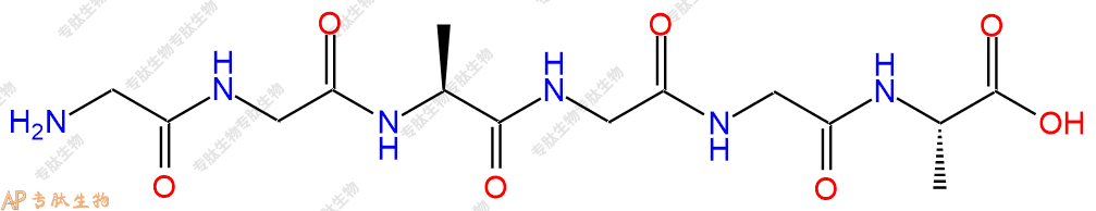 专肽生物产品六肽Gly-Gly-Ala-Gly-Gly-Ala593240-27-8