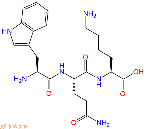 专肽生物产品三肽Trp-Gln-Lys