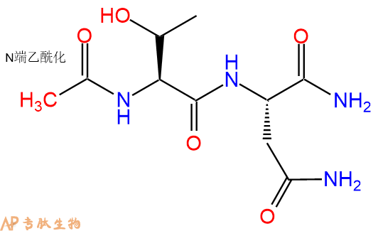 专肽生物产品二肽Ac-Thr-Asn-NH2