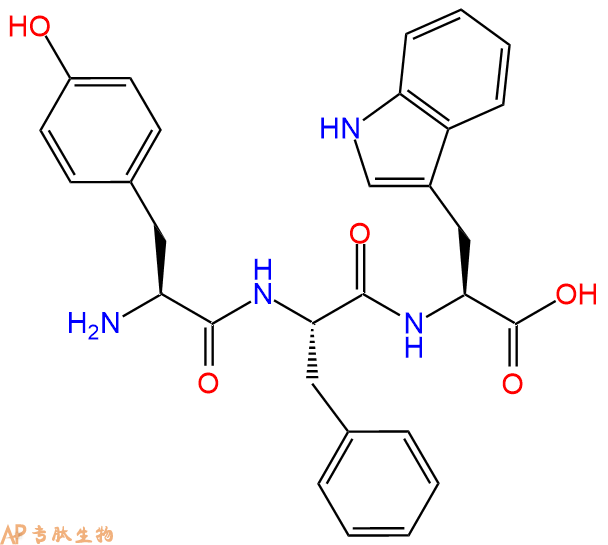 专肽生物产品三肽Tyr-Phe-Trp