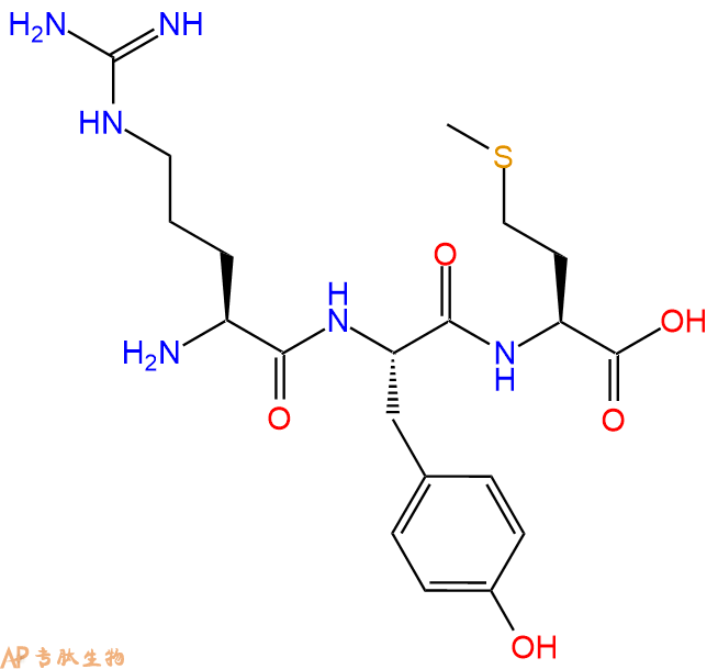 专肽生物产品三肽Arg-Tyr-Met