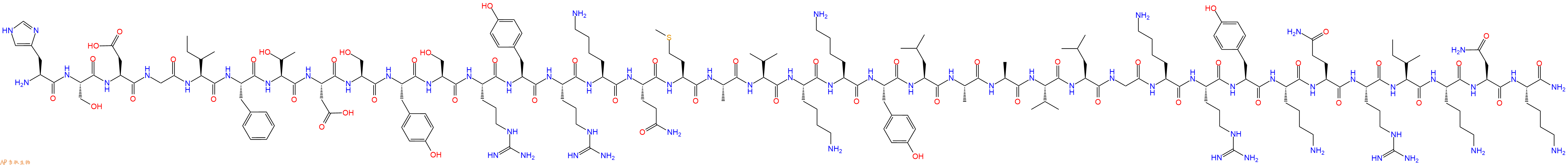 专肽生物产品PACAP38, frog