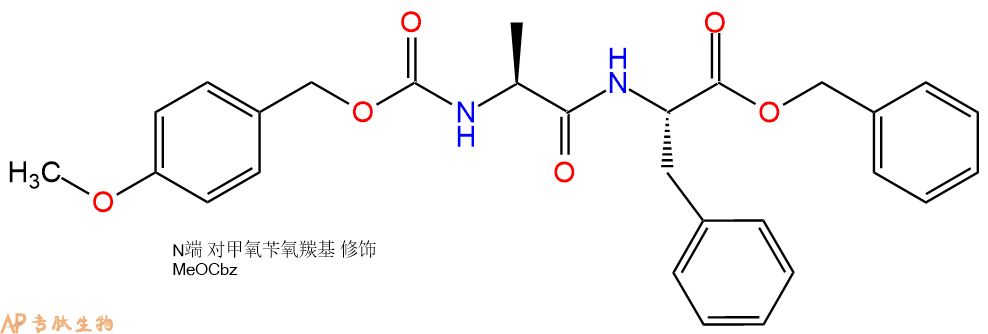 专肽生物产品二肽Z(OMe)-Ala-Phe-苄酯化52224-41-6
