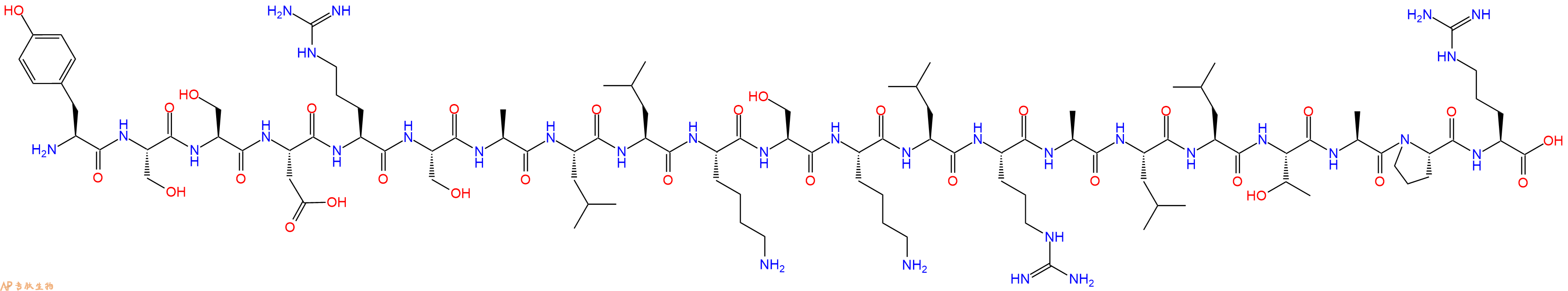专肽生物产品(Tyr0)-Prepro-Atrial Natriuretic Factor(104-123),309245-24-7
