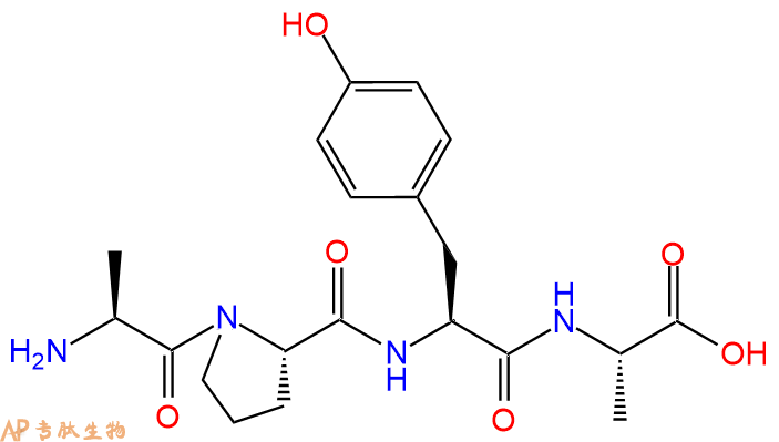 专肽生物产品四肽Ala-Pro-Tyr-Ala89045-46-5