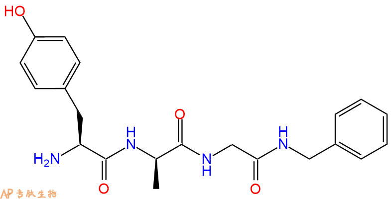 专肽生物产品三肽Tyr-DAla-Gly-benzylamine74814-40-7