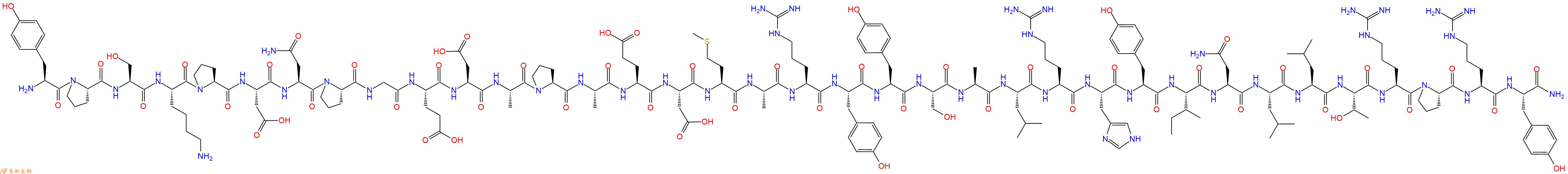 专肽生物产品神经肽Y [Leu31Pro34]Neuro Peptide Y, human132699-73-1