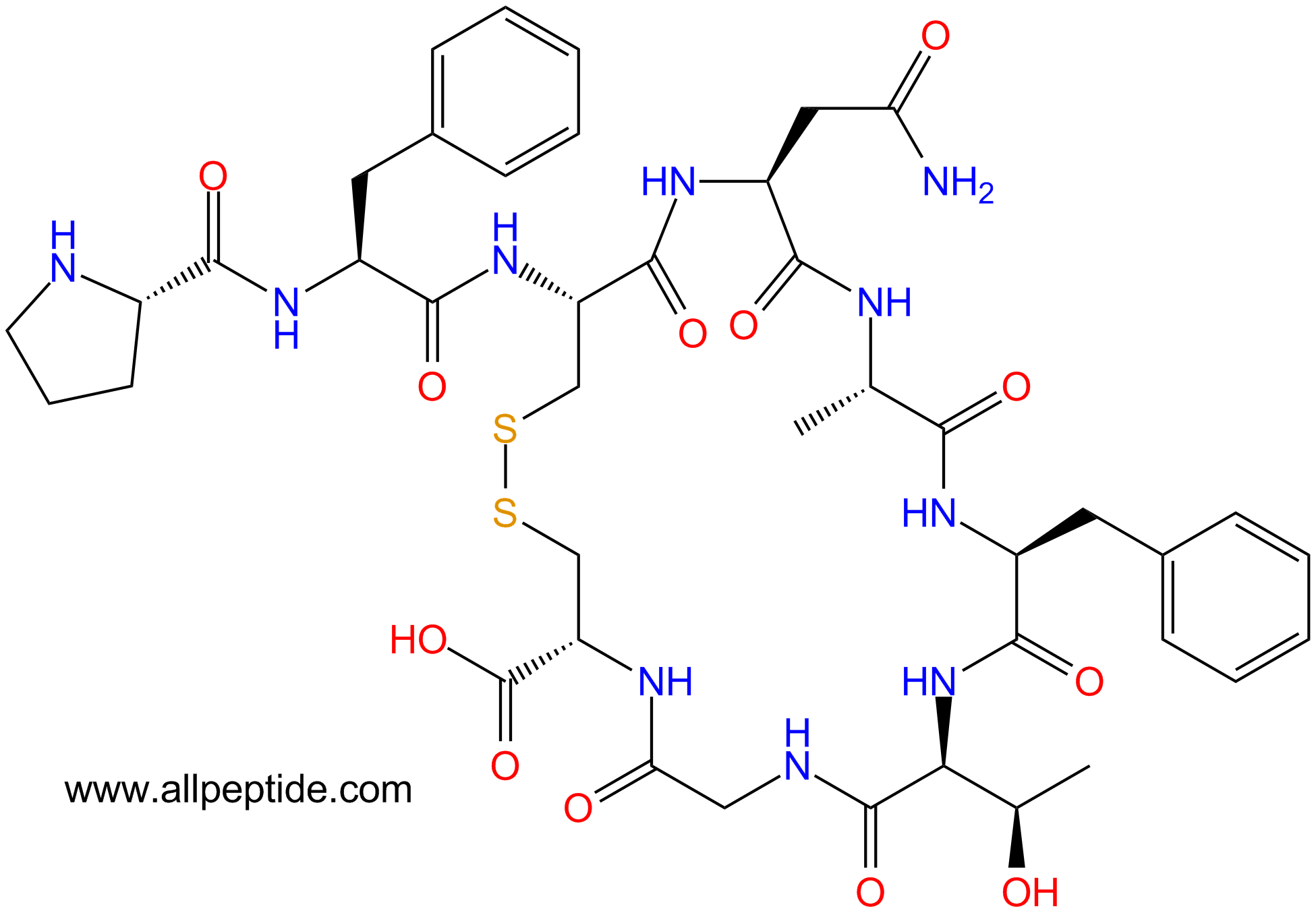 专肽生物产品Crustacean Cardioactive Peptide , CCAPfreeacid309247-84-5