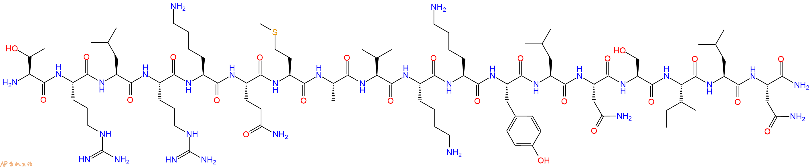 专肽生物产品血管活性肠肽VIP(11-28), human, porcine, rat, ovine