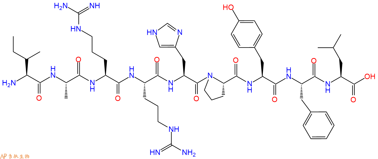 专肽生物产品升压素 Kinetensin103131-69-7