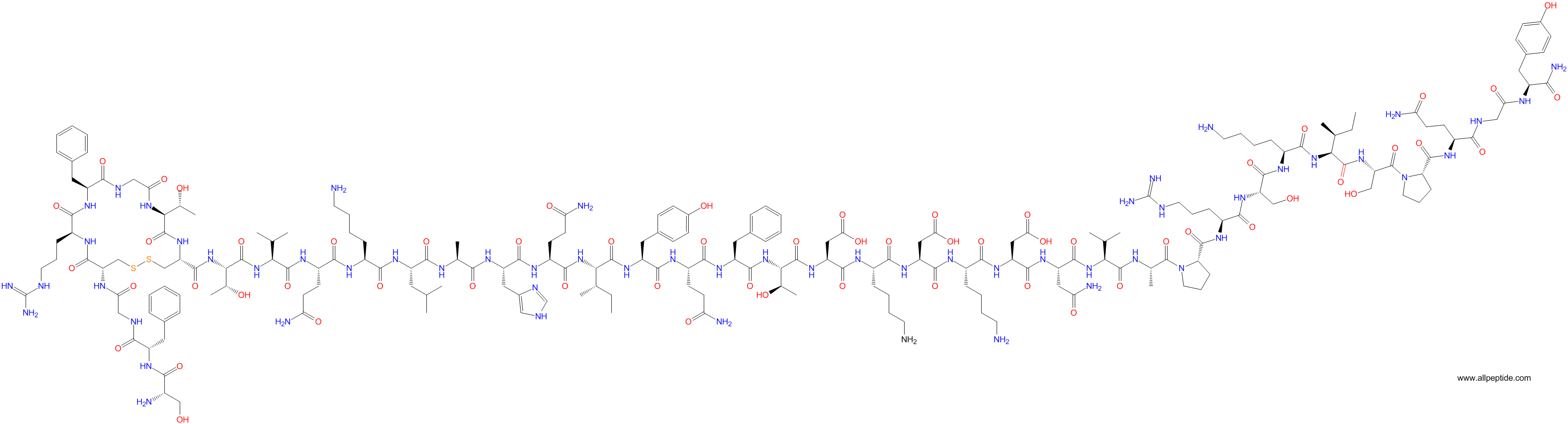 专肽生物产品肾上腺髓质素Adrenomedullin(13-52), human154765-05-6