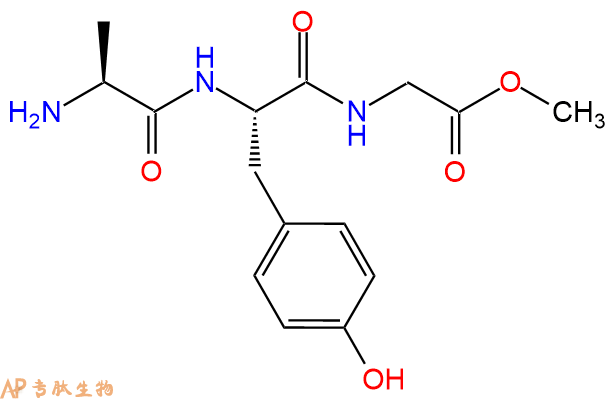 专肽生物产品三肽Ala-Tyr-Gly--甲酯化16677-38-6