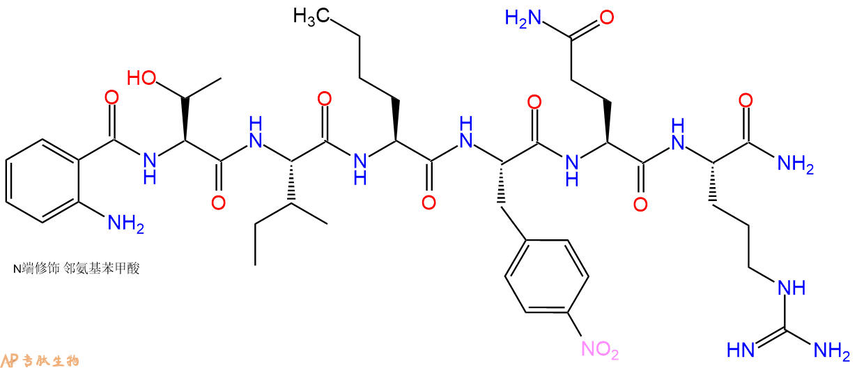 专肽生物产品蒽基HIV蛋白酶底物、Anthranilyl-HIV Protease Substrate133233-38-2