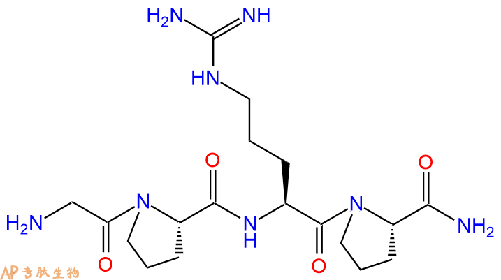 专肽生物产品四肽Gly-Pro-Arg-Pro-NH2126047-75-4