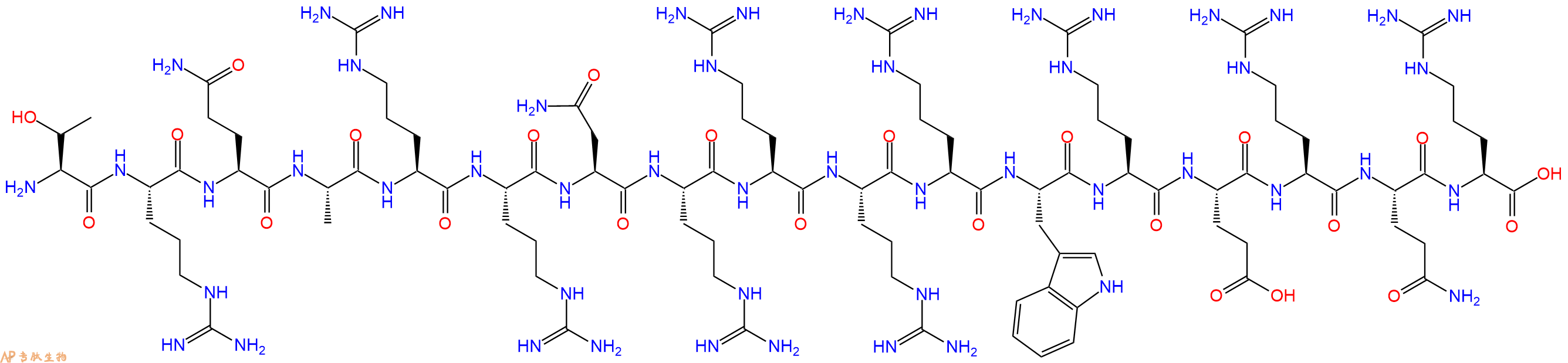 专肽生物产品HIV肽：HIV-1 rev Protein (34-50)141237-50-5