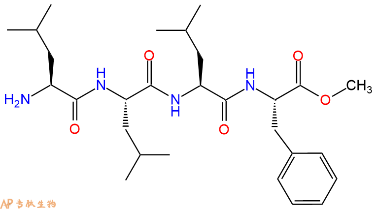 专肽生物产品四肽Leu-Leu-Leu-Phe-甲酯化26307-84-6