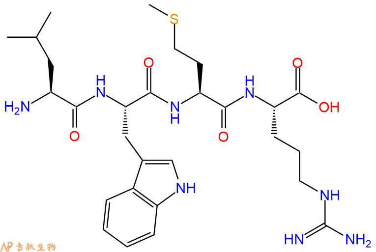 专肽生物产品四肽Leu-Trp-Met-Arg67368-23-4