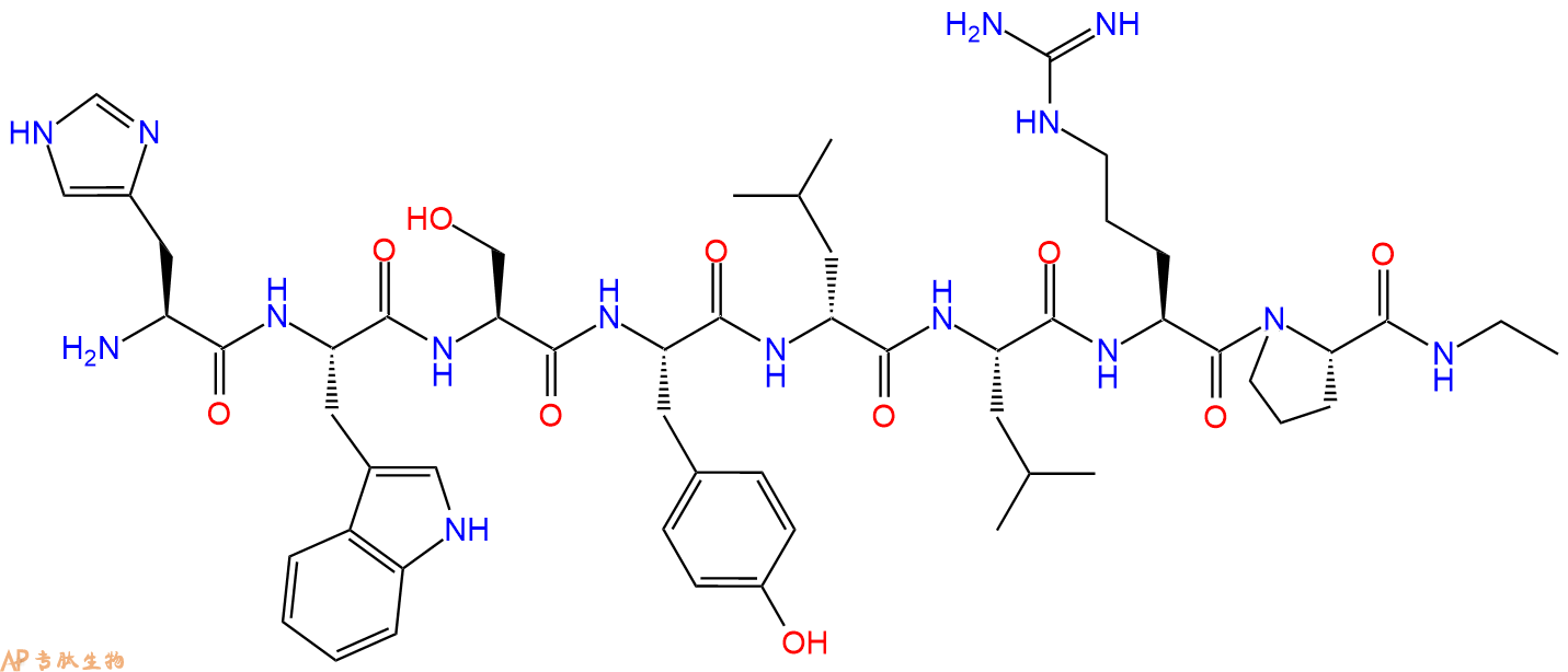 专肽生物产品(DES-PYR1,DES-GLY10,D-LEU6,PRO-NHET9)-LHRH1642799-35-6