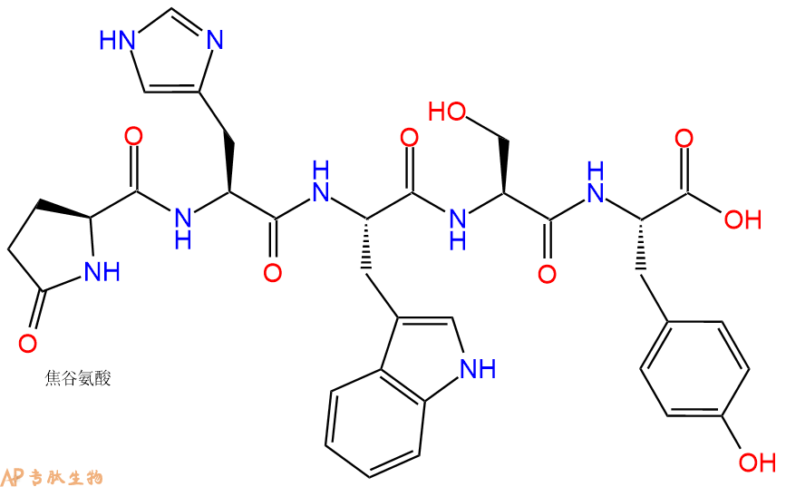 专肽生物产品黄体生成素释放激素LHRH (1-5) (free acid)52434-75-0