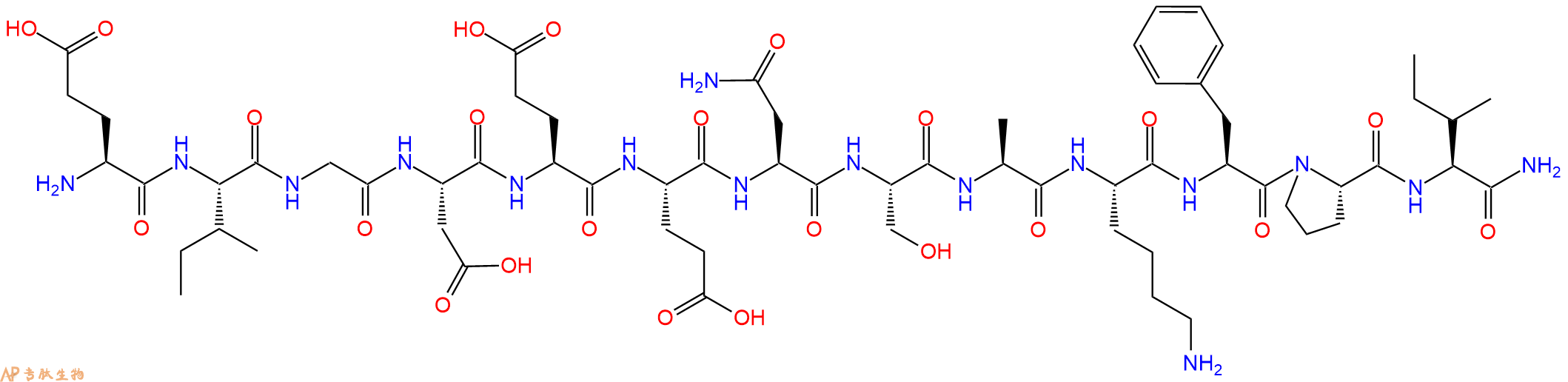专肽生物产品Neuropeptide EI (human, mouse, rat)125934-45-4