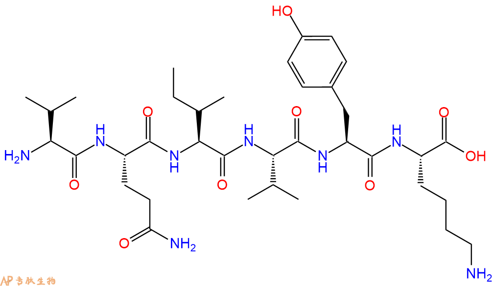 专肽生物产品六肽PHF6329897-62-3