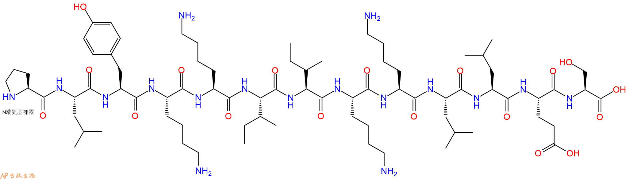 专肽生物产品Platelet Factor 4 (58-70) (human)82989-21-7