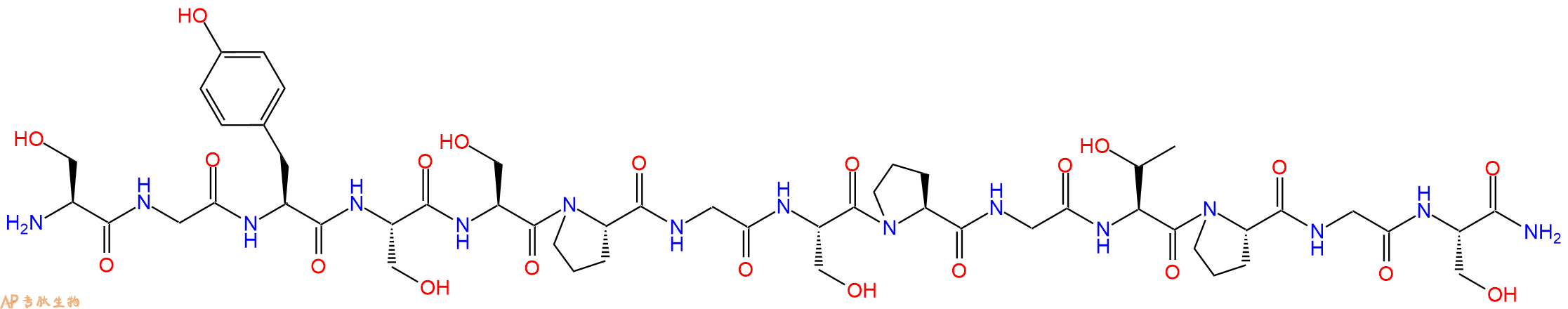 专肽生物产品Tau肽 Tau Peptide (512-525), amide2022956-61-0
