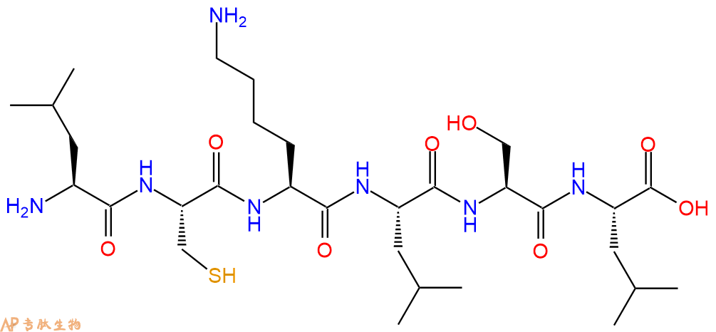 专肽生物产品六肽LCKLSL hydrochloride533902-29-3