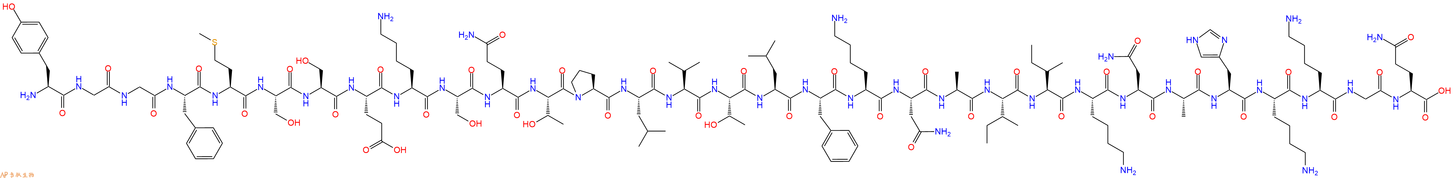 专肽生物产品β-Endorphin, equine79495-86-6