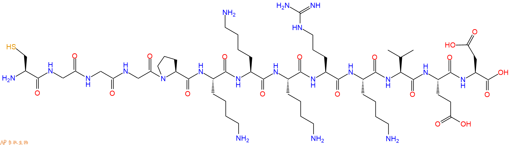 专肽生物产品SV-40 Large T-antigen Nuclear Localization Signal (NLS)