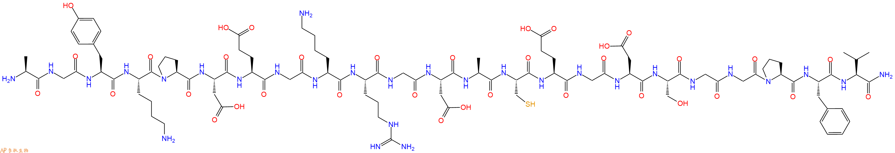 专肽生物产品Rusalatide、TP508 amide875455-82-6