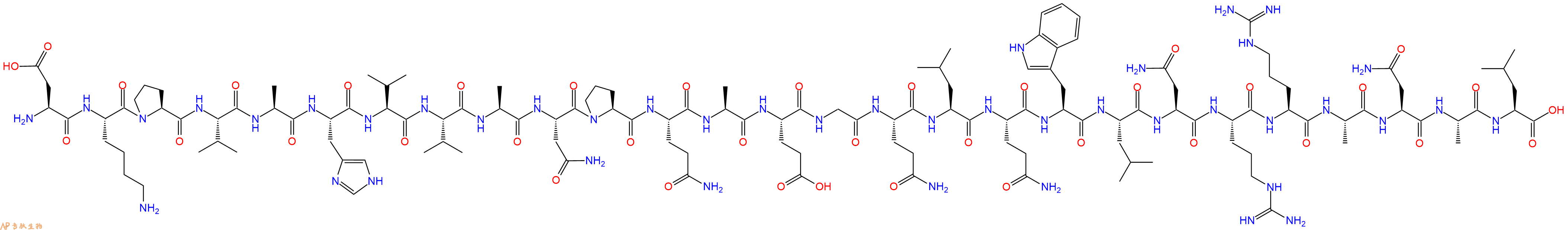 专肽生物产品人肿瘤坏死因子-α 的多肽片段 TNF-α (10-36), human144796-70-3