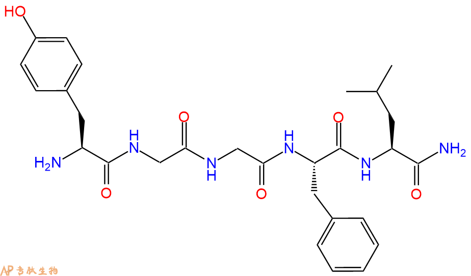 专肽生物产品脑啡肽[Leu5]-Enkephalin, amide60117-24-0