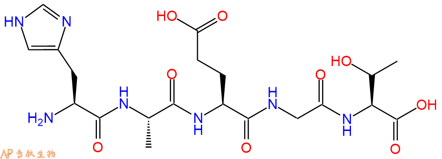 专肽生物产品五肽HAEGT852155-81-8