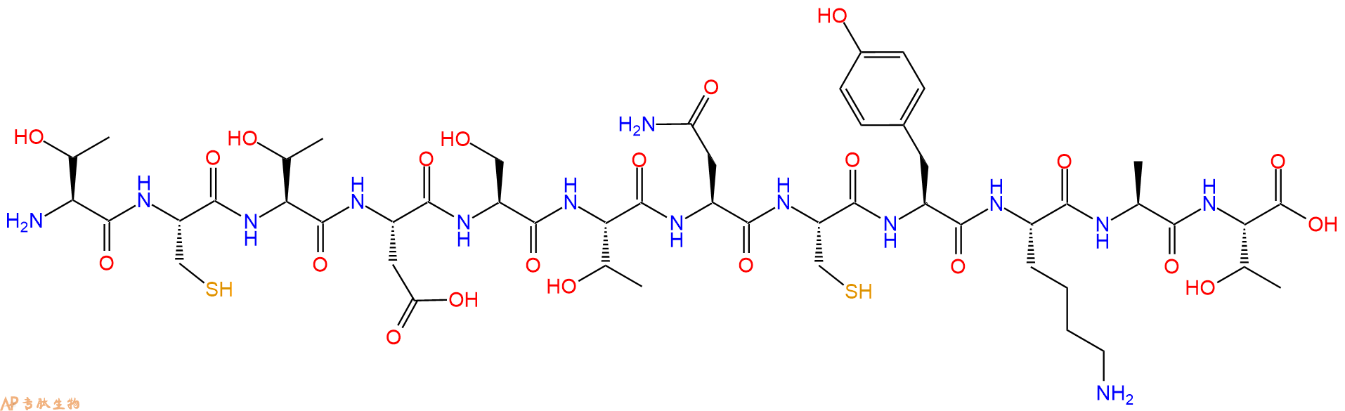 专肽生物产品TCTDSTNCYKAT1621188-94-0