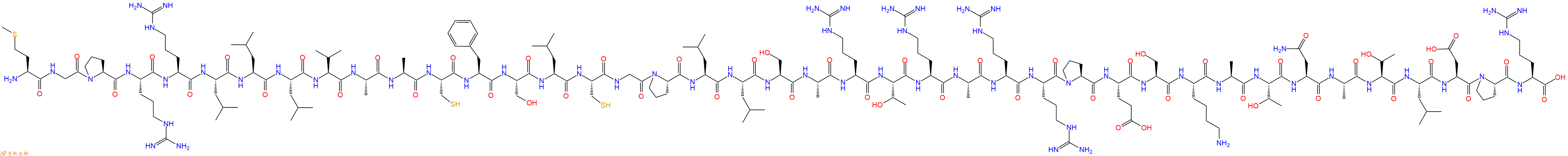 专肽生物产品细胞穿膜肽Parstatin(human)1065755-99-8