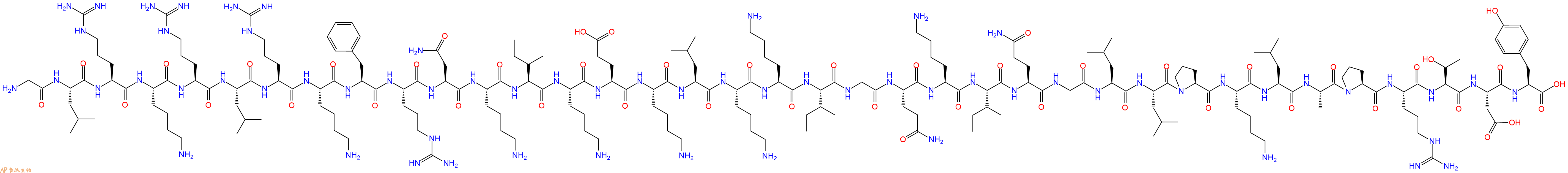专肽生物产品抗菌肽CAP18 (rabbit)152742-15-9