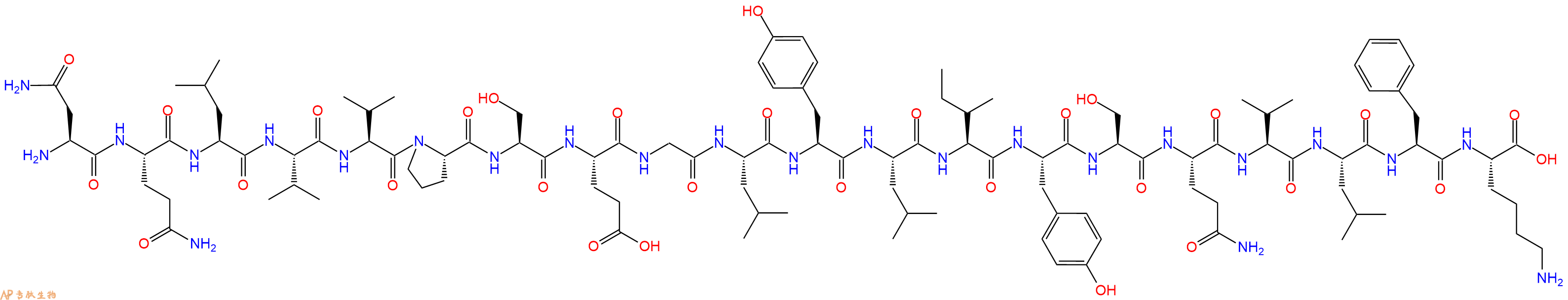 专肽生物产品TNF片段：TNF-α (46-65), human144796-72-5