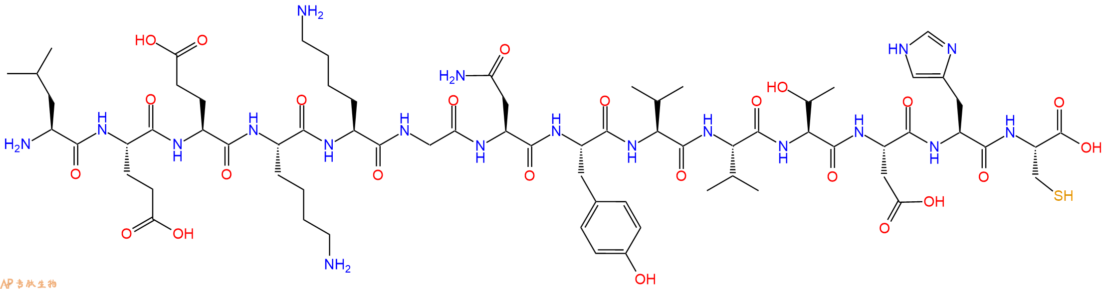 专肽生物产品EGFRvIII peptide (PEPvIII)129112-17-0