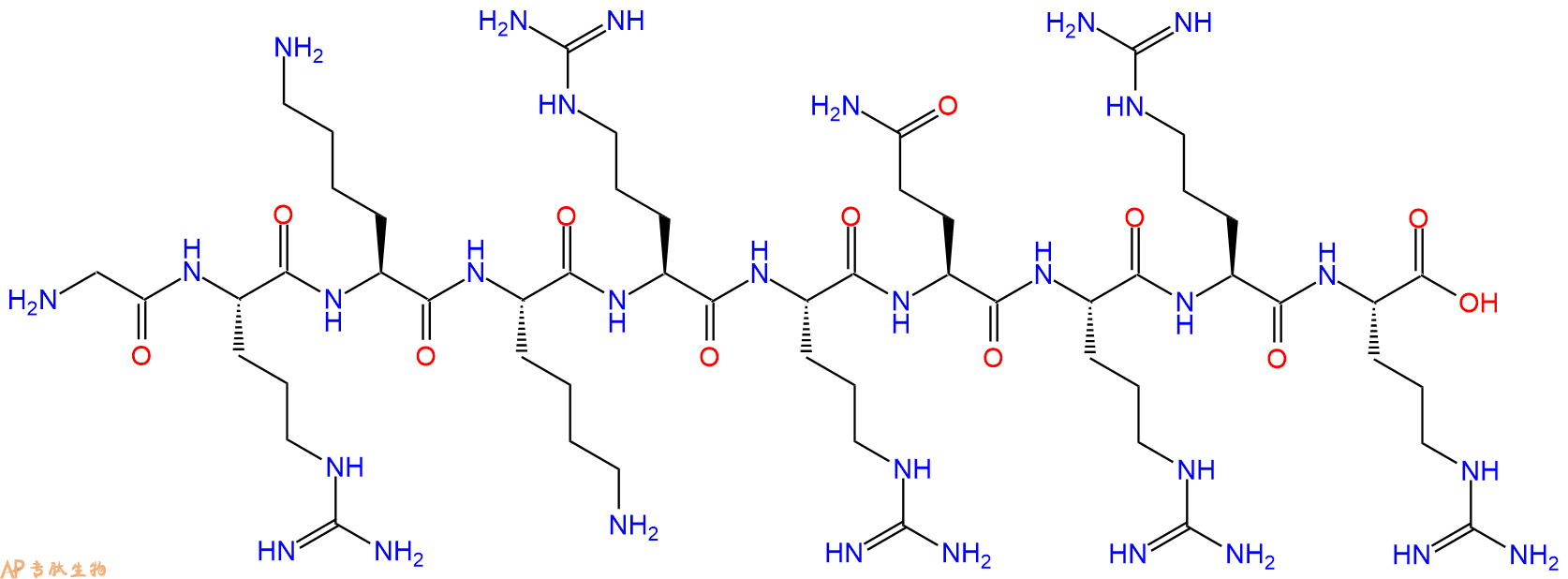 专肽生物产品细胞穿膜肽TAT (48-57)253141-50-3