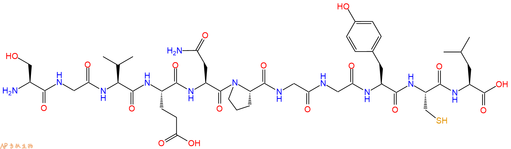 专肽生物产品Glycoprotein (276-286)160543-97-5