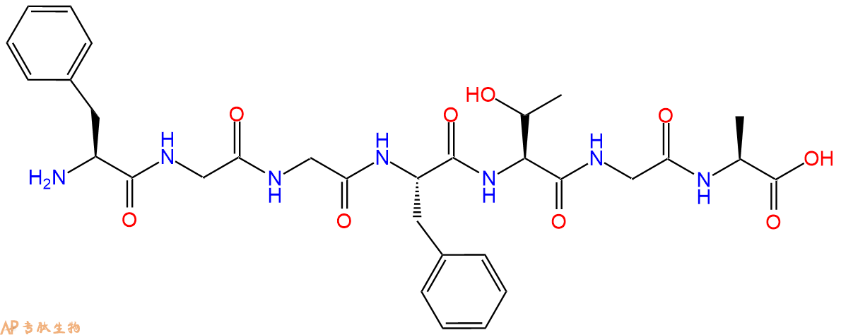 专肽生物产品Nociceptin (1-7)、1-7-Orphanin FQ (pig)178249-42-8