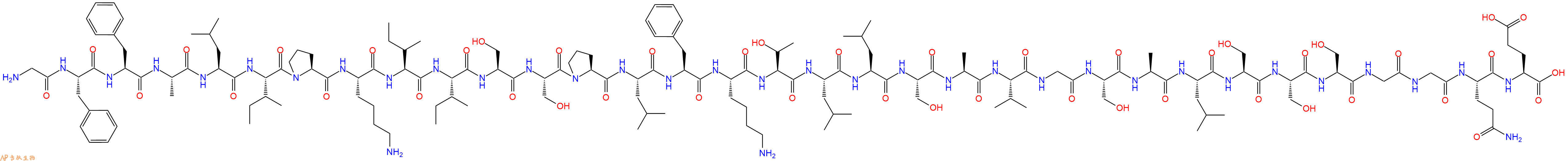 专肽生物产品抗菌肽pardaxin(GE33)