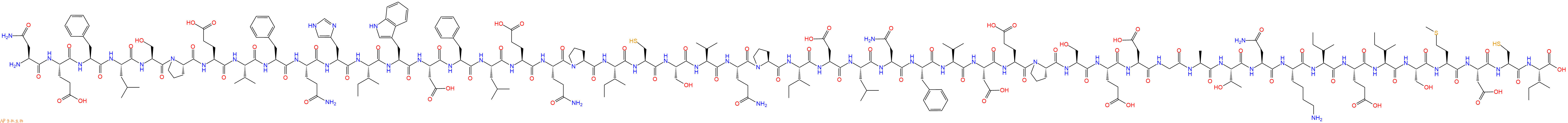 专肽生物产品Asn-Glu-Phe-Leu-Ser-Pro-Glu-Val-Phe-Gln-His-Ile-Tr