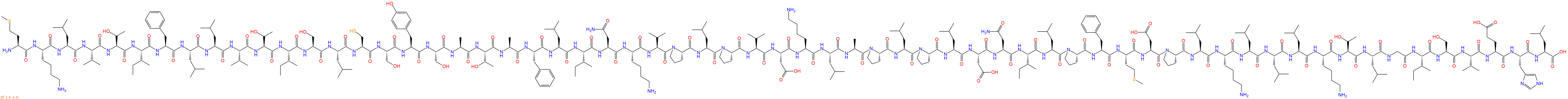 专肽生物产品Met-Lys-Leu-Val-Thr-Ile-Phe-Leu-Leu-Val-Thr-Ile-Se